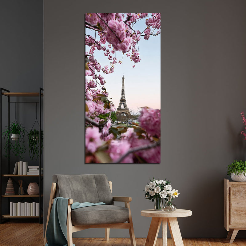 Beautiful Paris Print On Canvas Wall Painting