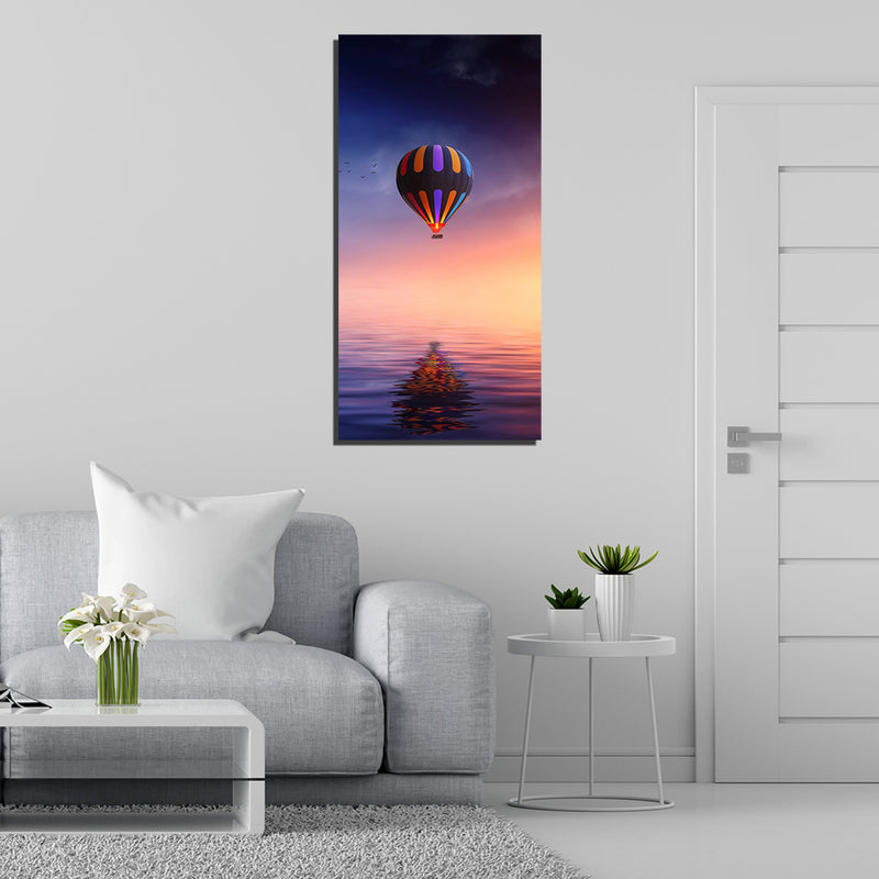 Hot Air Balloon Canvas Wall Painting