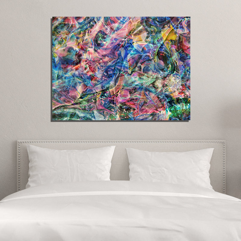Colourful Abstract Canvas Wall Painting