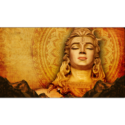 Lord Shiva Canvas Wall Painting