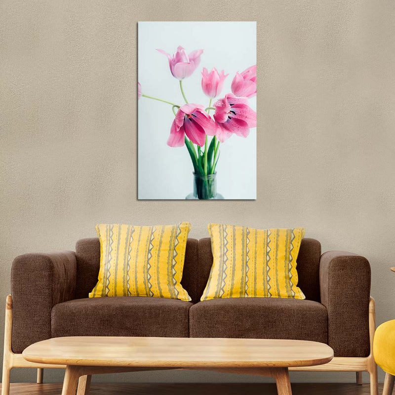 Beautiful Pink Flower Canvas Wall Painting