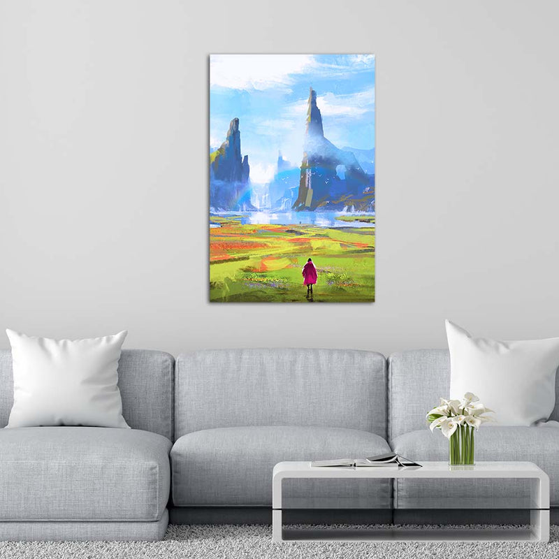 Environment digital art Canvas Wall Painting