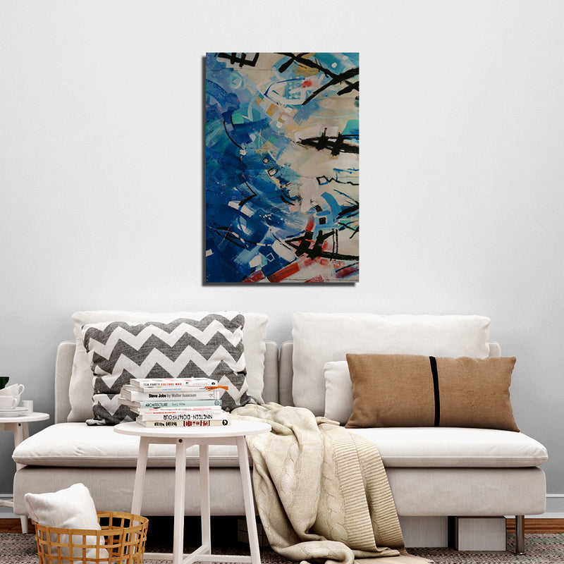 Abstract Print On Canvas Wall Painting