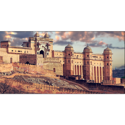 Amer fort Monument Canvas Wall Painting