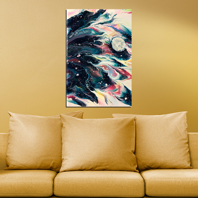 Abstract Print On Canvas Wall Painting