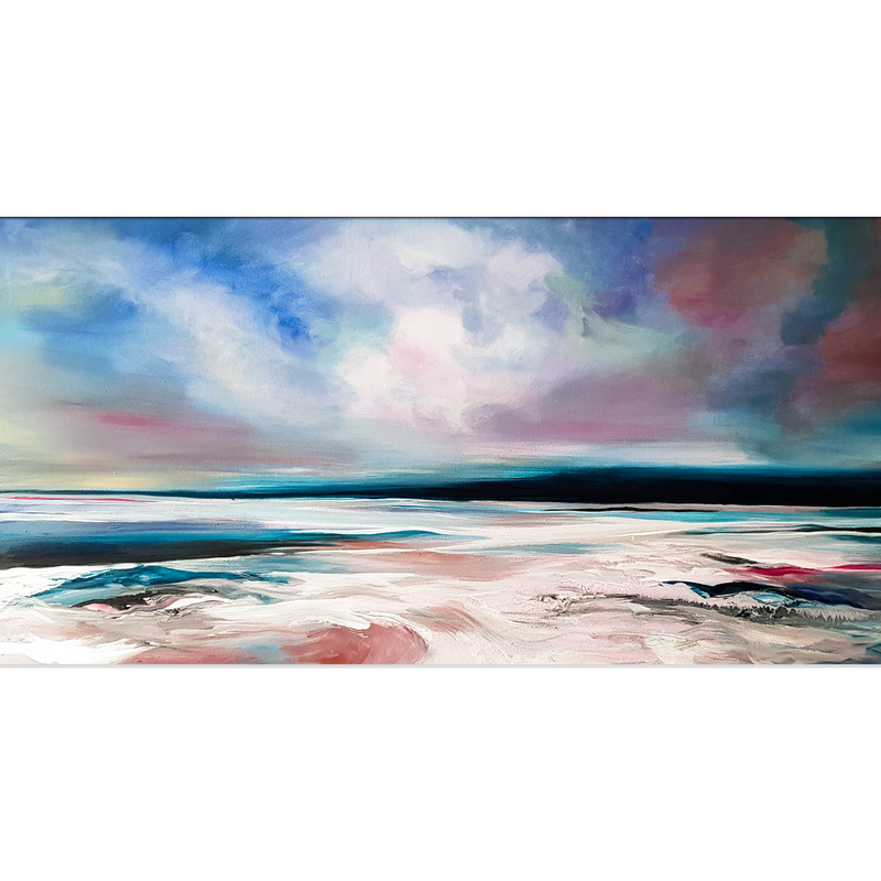 Cloud Abstract Art Canvas Wall Painting