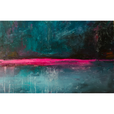 Flat Color Abstract Digitally Printed Wallpaper