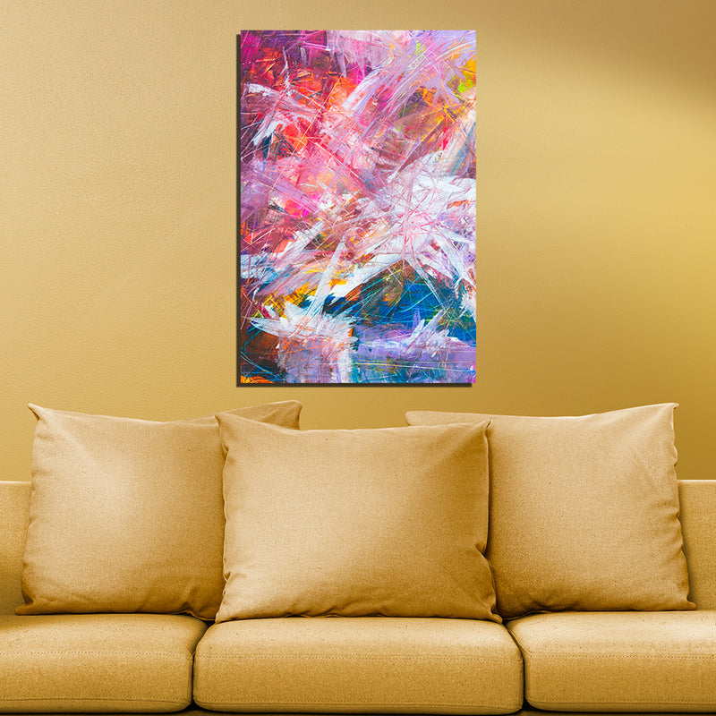 Abstract Print On Canvas Wall Painting
