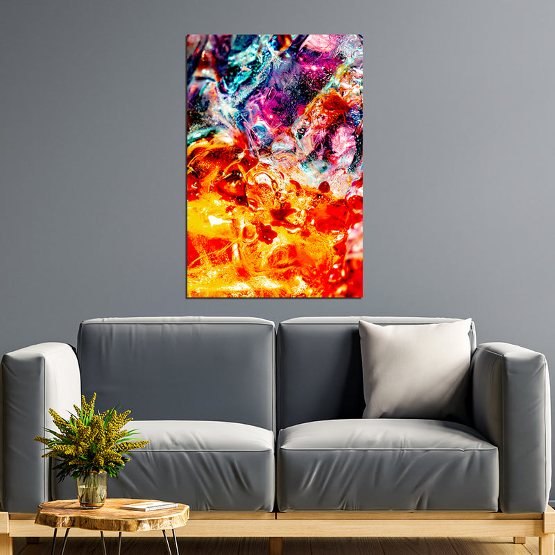 Abstract Print On Canvas Wall Painting