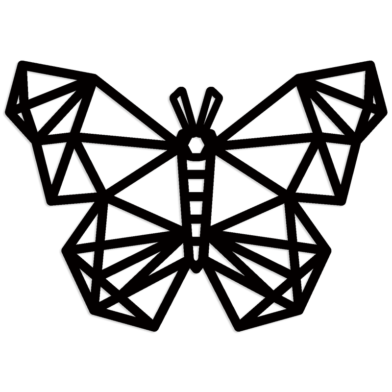 Geometric animals tattoo design Wooden Wall Hanging, Wooden Wall Decoration