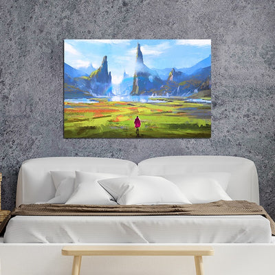 Environment digital art Canvas  Wall Painting