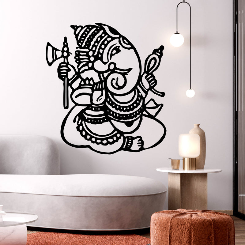 Lord Ganesha Premium Quality Wall Sticke