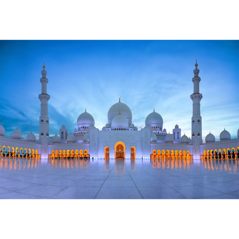 Grand Mosque Digitally Printed Wallpaper