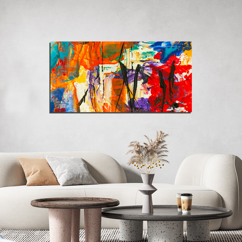 Beautiful Colourful Abstract Canvas Wall Painting