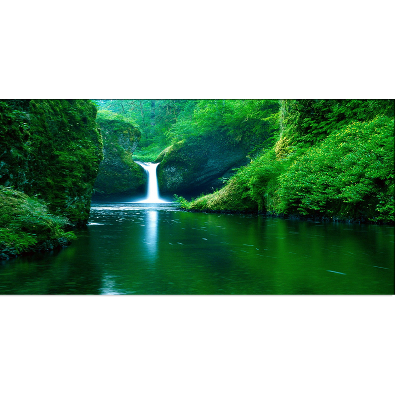 Beautiful Green Scenery Canvas Wall Painting