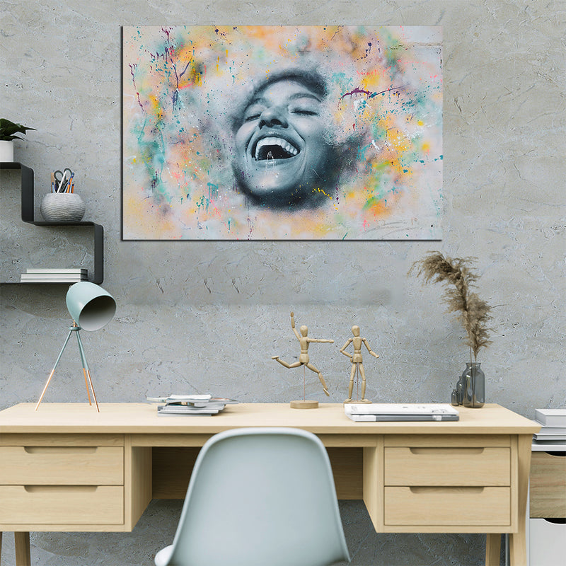 Modern Art Print On Canvas Wall Painting