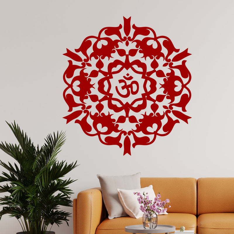 OM Motif High Quality Wall Sticker