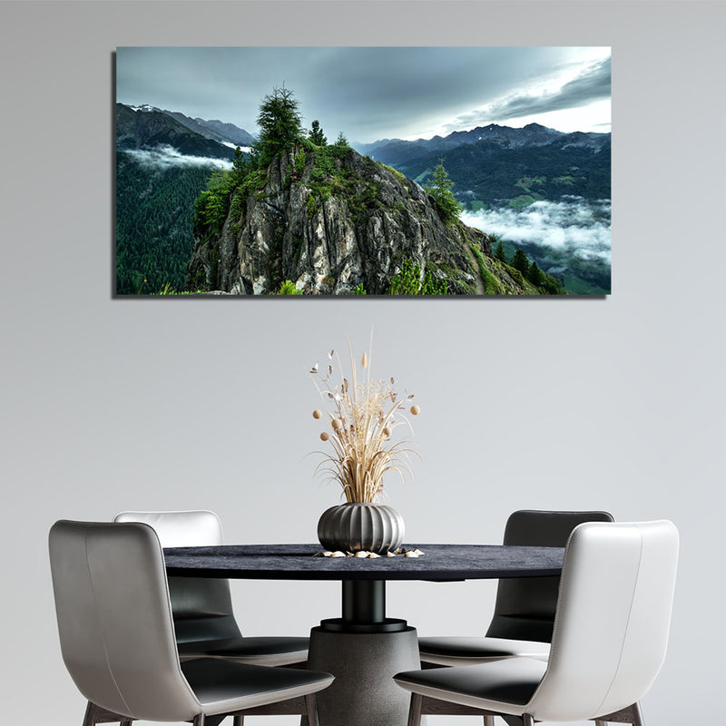 Beautiful Mountain Scenery Canvas Wall Painting