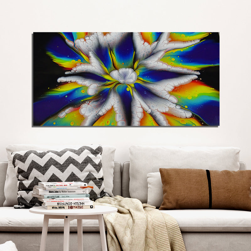 Colourful Abstract Canvas Wall Painting