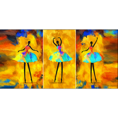Dancing Doll Painting Canvas Wall Painting