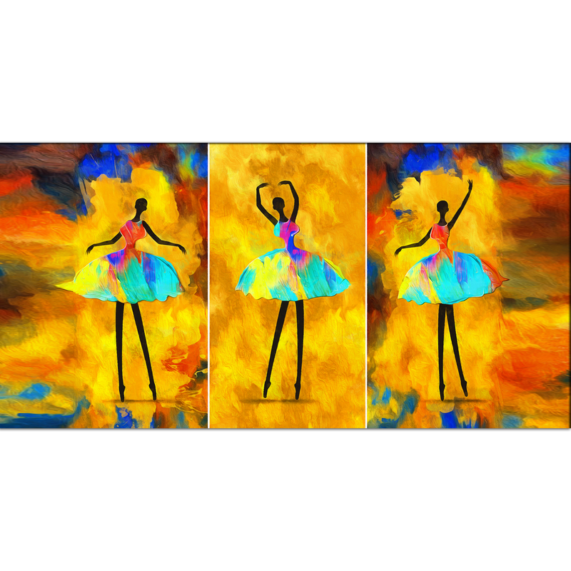 Dancing Doll Painting Canvas Wall Painting
