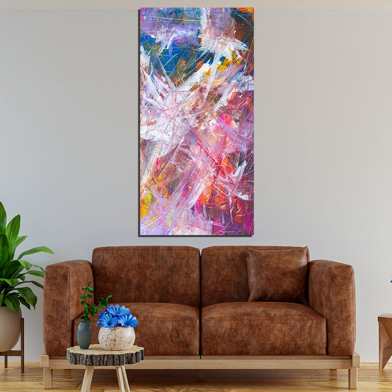 Abstract Print On Canvas Wall Painting