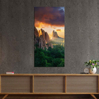 Mountain Forest  Canvas Wall Painting