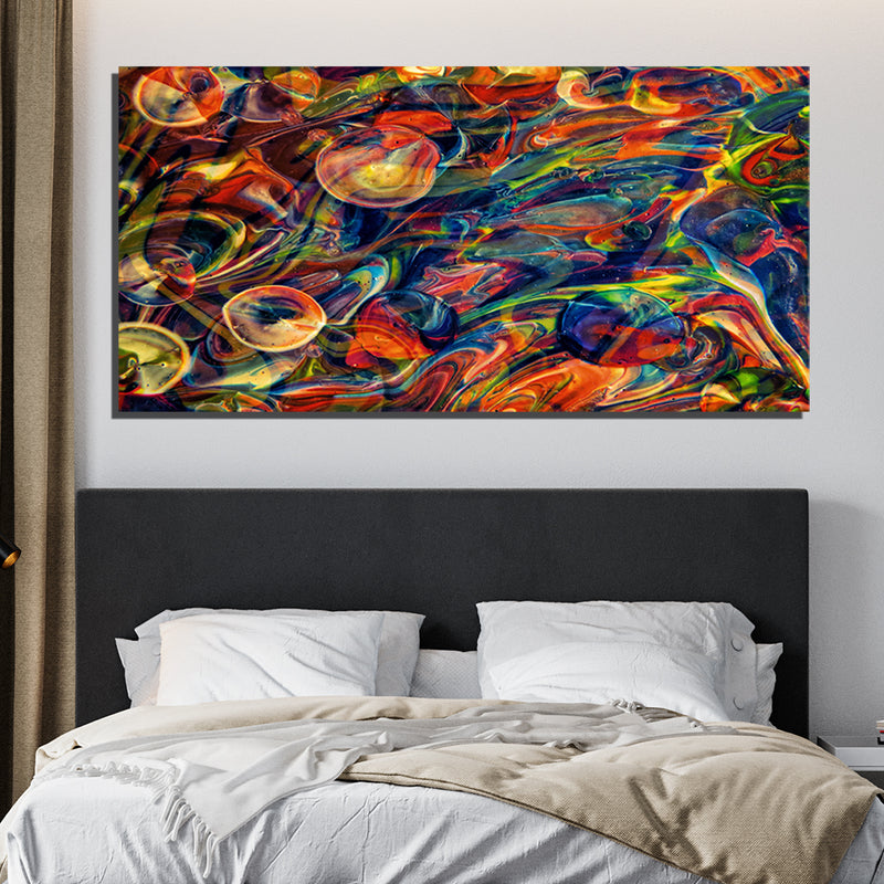 Multi Abstract Wall Painting