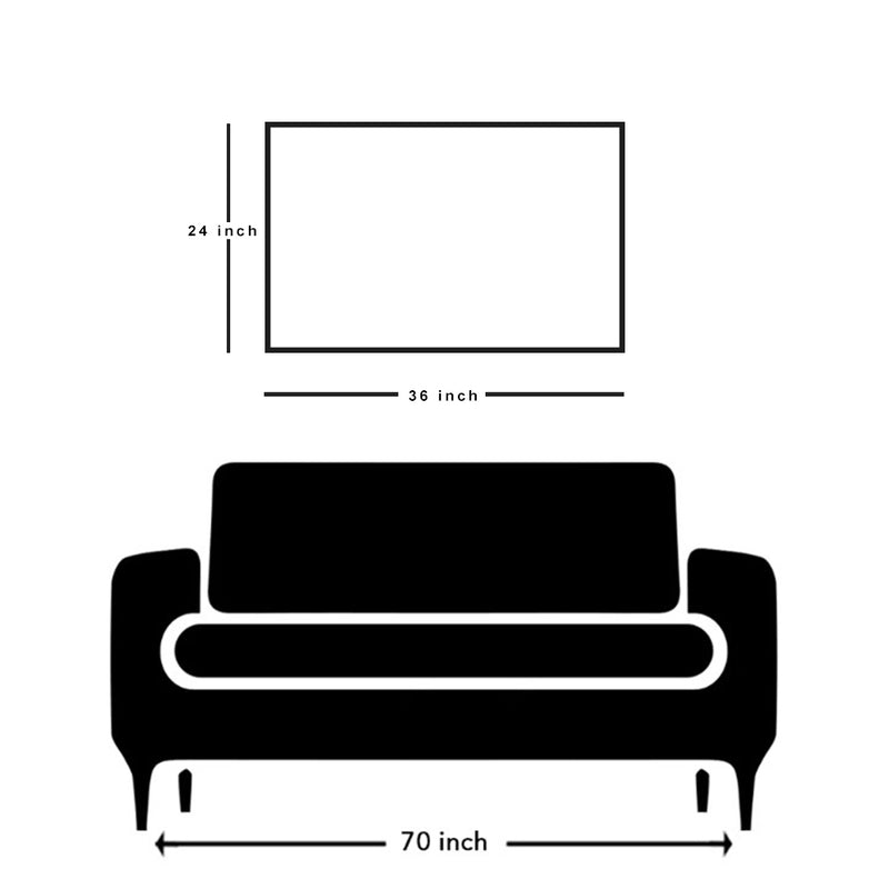 Beach Print On Canvas Wall Painting