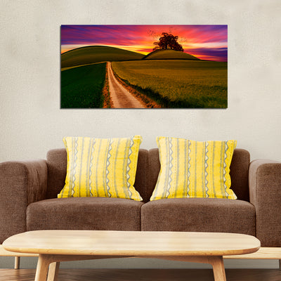 Colorful Sunset View Canvas Wall Painting
