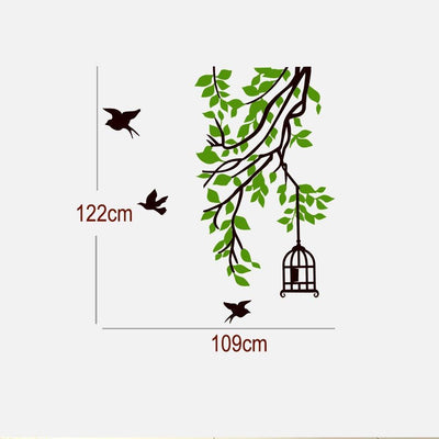 Branch Wall Sticker for Living Room PVC Vinyl 109 cm x 122 cm