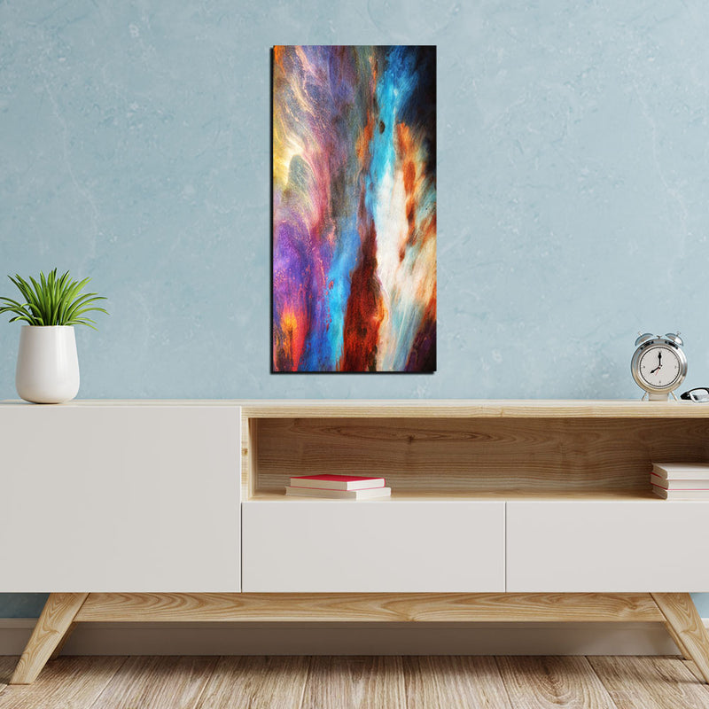 Colourful Abstract Painting Print On Canvas wall Painting