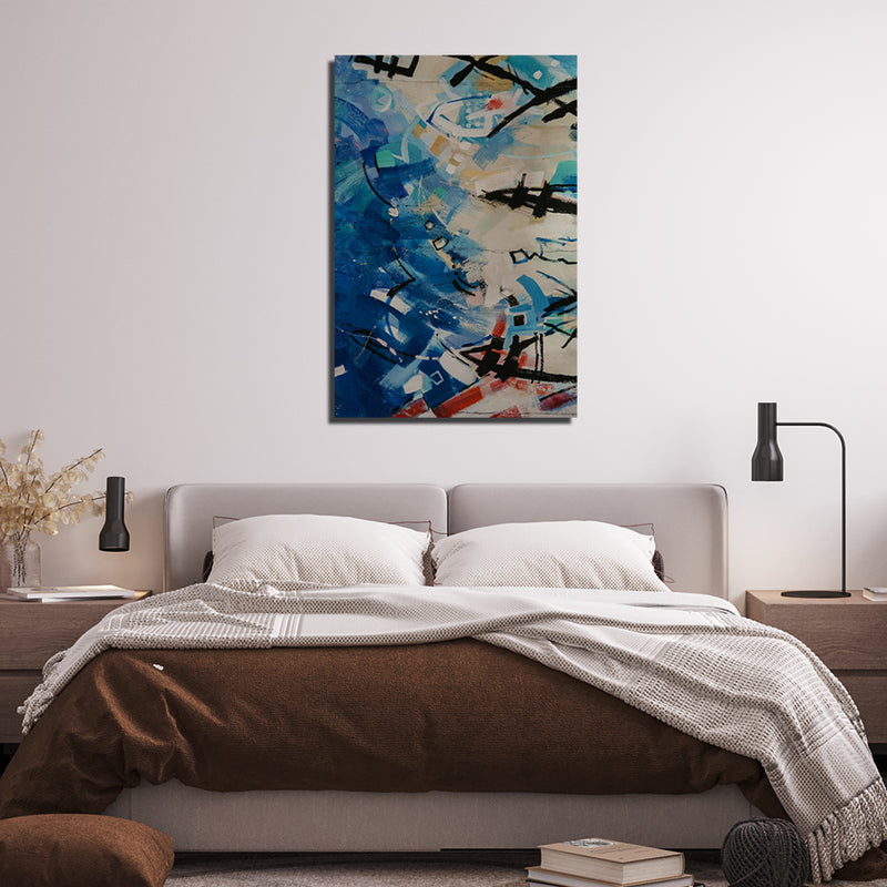 Abstract Print On Canvas Wall Painting