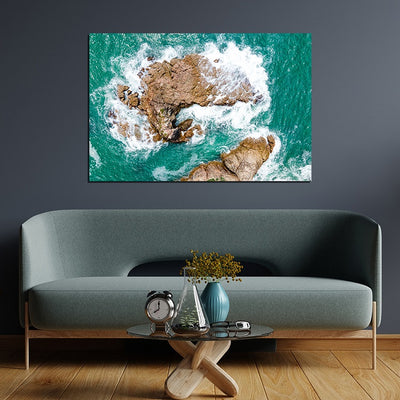Beautiful Sea Print On Canvas Wall  Painting