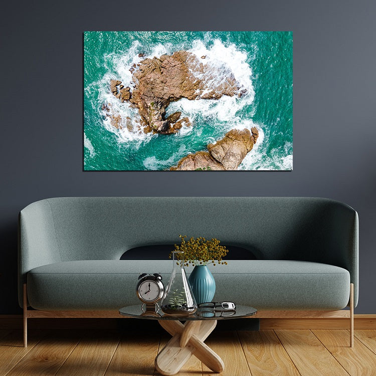 Beautiful Sea Print On Canvas Wall  Painting