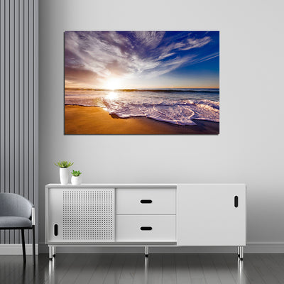 Beach View Canvas Wall Painting