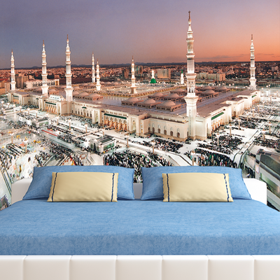 Makka Madina Digitally Printed Wallpaper