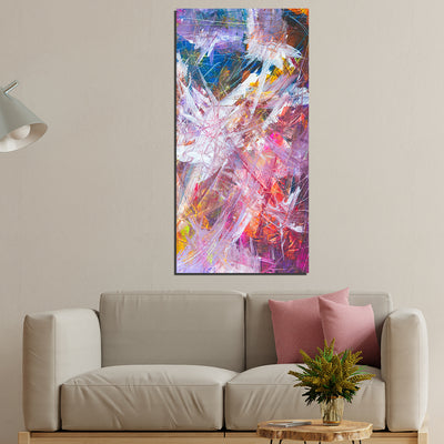 Abstract Print On Canvas Wall Painting