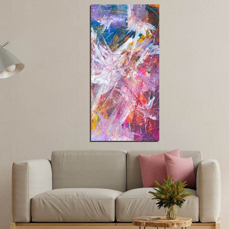 Abstract Print On Canvas Wall Painting