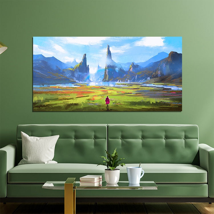 Environment digital art Canvas Wall Painting