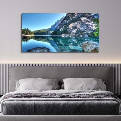 Beautiful Blue Scenery Canvas Wall Painting