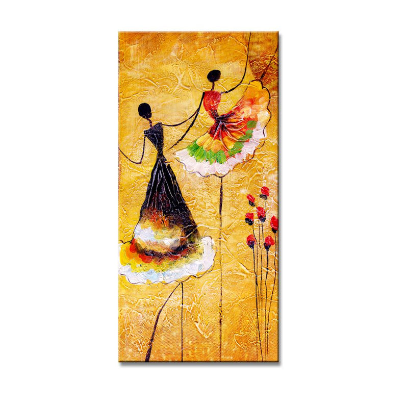 Ballerina Dancer Designer Modern Art Canvas Wall Painting