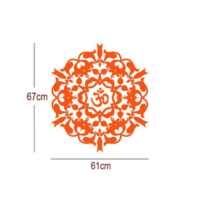 Om Motif Wall Sticker Large