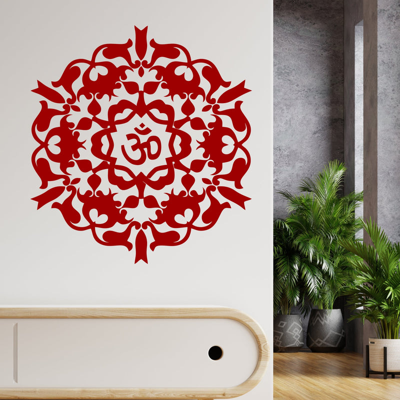 OM Motif High Quality Wall Sticker