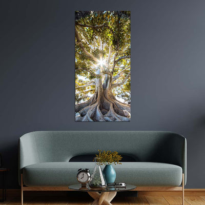 Beautiful Tree Print On Canvas Wall Painting