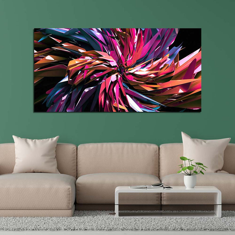 3D Abstract Canvas Wall Painting