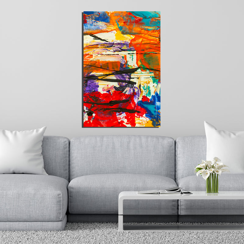 Beautiful Colourful Abstract Canvas Wall Painting
