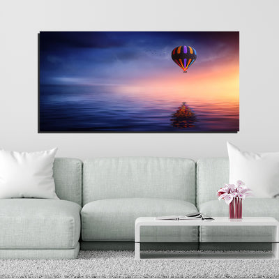 Hot Air Balloon Canvas Wall Painting
