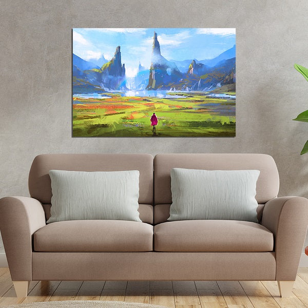 Environment digital art Canvas  Wall Painting