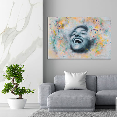 Modern Art Print On Canvas Wall Painting